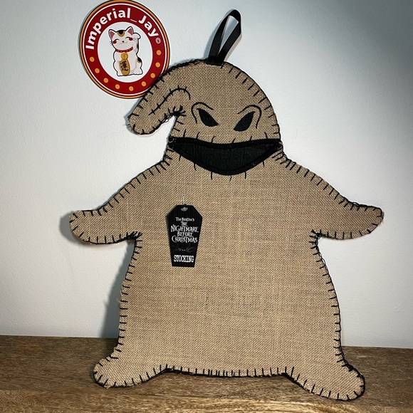Disney Parks Oogie Boogie Stocking The Nightmare Before Christmas - Picture 1 of 5